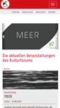 Mobile Screenshot of kulturforum-schorndorf.de
